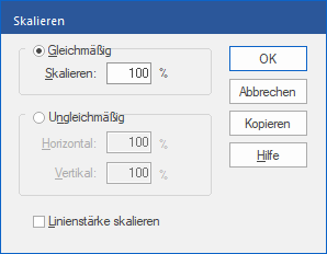 dialog - scale