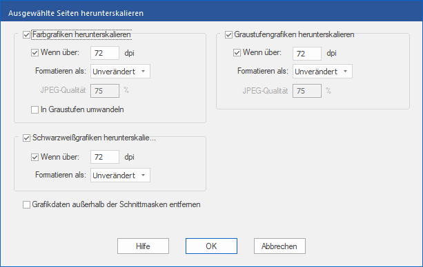 dialog - resample