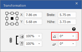 palette - transform - rotate