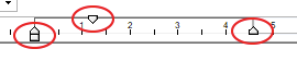 ruler margins