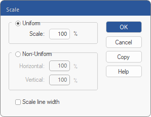 dialog - scale