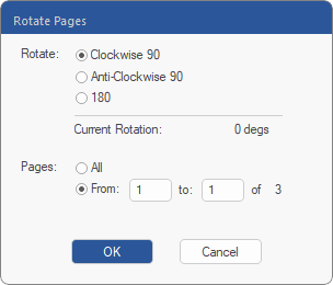 dialog - rotate pages